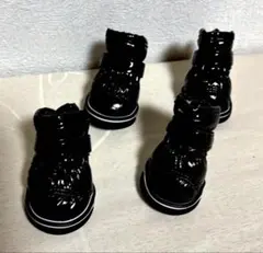 犬用ブーツ　黒M