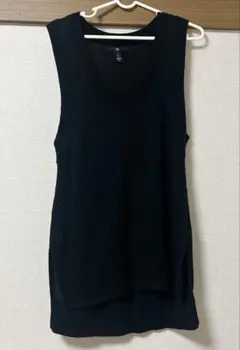 GAP ギャップネイビー　ノースリーブニット