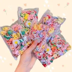 ヘアゴム　キッズ　ベビー　ランダム　20個