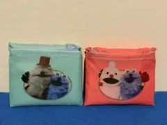 パペットスンスン　エコバッグ　２個セット　スンスン　ノンノン　ゾンゾン