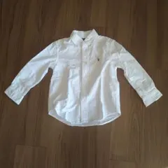 Ralph Lauren ホワイト 子供用長袖シャツ 4T