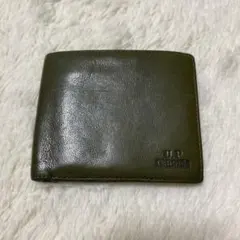 U.P renoma 二つ折り財布 オリーブ