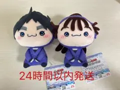 【24時間以内発送】劇場版　忍たま乱太郎　もちぴこ ぬいぐるみ　2種セット