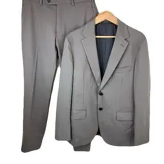 UNITED ARROWS ツイル ナイロン ジャージー 2ボタン スーツ　Lのサムネイル