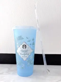 スタバ　2026　カラーチェンジング　リユーザブルカップ　ブルー