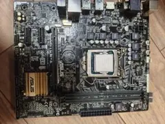 ★動作品★ASUS H110M-A マザーボード I/Oパネル付 i5-6500