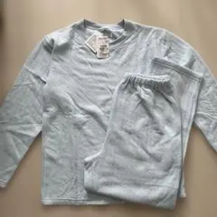 ライトブルー 長袖パジャマ 160cm