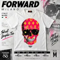 フォワードミラノ FORWARD MILANO スカルTシャツ イタリア製