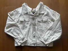 【 ラブトキ　LOVETOXIC 】 ベージュ デニム ジャケット　美品