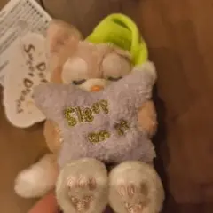 ディズニー　ダッフィー スイートドリームス　リーナベル　ぬいぐるみキーホルダー