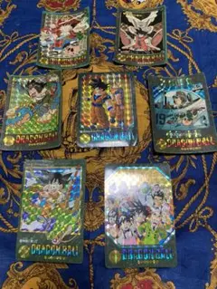ドラゴンボール　カードダス　ビジュアルアドベンチャー　キラ７枚セット