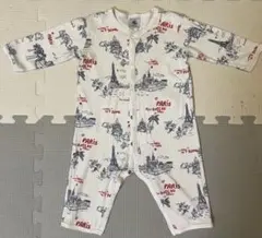 【プチバトー】足なしロンパース 12ヶ月（74cm）6-12ヶ月