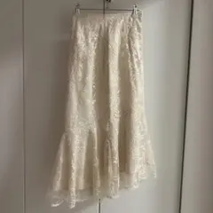 マーキュリーデュオ♡白レーススカート