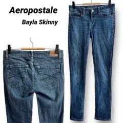 エアロポステール Bayla スキニーデニム 2R 濃紺 ストレッチ 美脚のサムネイル