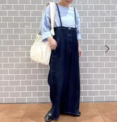 ストラップサロペット CLIPdenim デニム スタディオクリップ