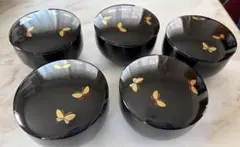 HANAE MORIしっきシック 雑煮椀 ちらし揃 5客セットのサムネイル