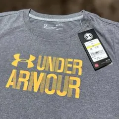 Under Armour レディース　グレー ロゴ Tシャツ MD