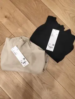 UNIQLO U モックネックプルオーバー 2点セット M