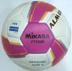 ミカサ検定５号球・FT550B-PV-FQP・ALMUNDO・ネーム消