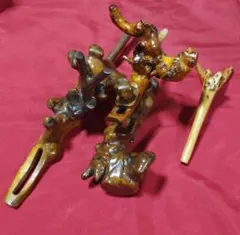 ヘラブナ釣り万力・杜松 万力・杜松竿枕・オーダ一制作一点物希少です・240 ヘラブナ釣り万力・杜松 万力・杜松竿枕・オーダ一制作一点