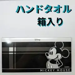 【新品未使用】Disneyハンドタオル モノトーン 箱入り まとめ買い割引有り