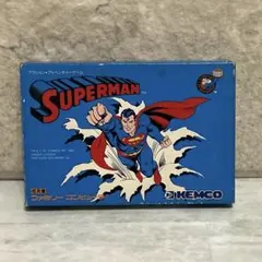 【箱・取扱説明書付】KEMCOスーパーマン SUPERMAN ファミコンソフト