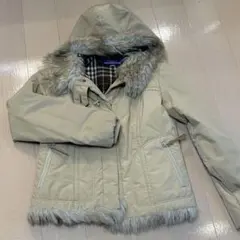 BURBERRY BLUE LABEL フード付きジャケット 38
