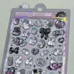【国内正規品】ボンボンドロップシール　オリジナル　しろくろボンボン　クーリア