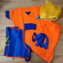 悟空　コスプレ　６点セット　キッズ　子供　ドラゴンボール　ハロウィン
