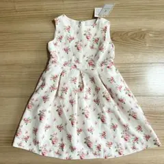 ロペピクニック　花柄ノースリーブワンピース 110cm