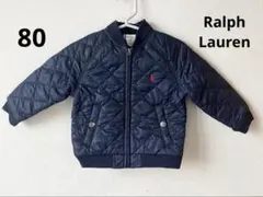 ラルフローレン　キルティングジャケット 12M 80cm ネイビー
