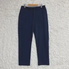 【LaLa Stella】フェリシモ カジュアルパンツ (3) ストレッチ 紺