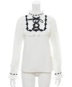 ❤︎Secret Honey❤︎ヨーク切替ベロアブラウス