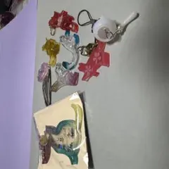 レジンチャーム 7個セット 動物モチーフ