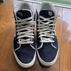 Vans スエード ハイカットスニーカー ネイビー
