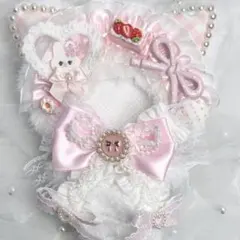 おすわりぬい服 薄ギンガムチェック 白 ピンク ねこ - メルカリ