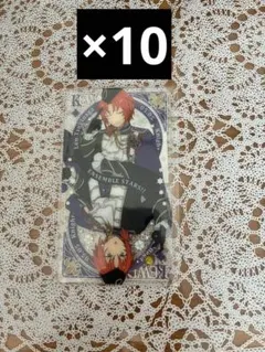 あんスタ　中国　綻放クリアカード　月永レオ　10枚セット