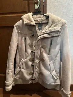 Louis Chavlon フード付きダッフルコート Lサイズ クリーム色