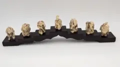 七福神 在銘 置物 桐箱有 根付 サイズ - メルカリ