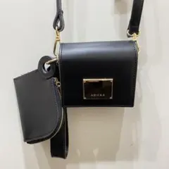 き*ん様 sh3203 ADORE アドーア　ショルダーバッグ ブラックのサムネイル
