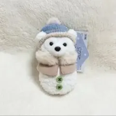 ダッフィー 雪だるま ぬいぐるみチャーム ①