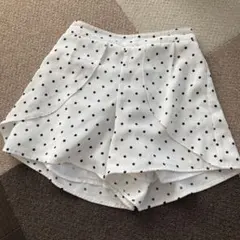 ショートパンツ　gu  130センチ　フレアショートパンツ