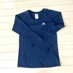 adidas ネイビー 長袖Tシャツ Sサイズ　レディース