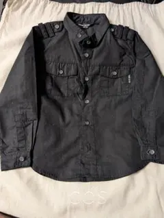 Comme sa ism ベビー用 Ｔシャツ 黒 90cm