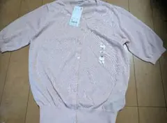 新品/未使用　UNIQLO 半袖　エクストラライトカーディガン Mサイズ