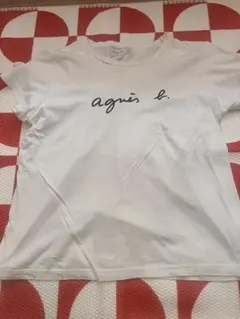agnes b. ロゴTシャツ ホワイト サイズ2のサムネイル
