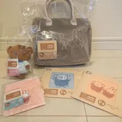 タイトーくじ ミッフィー B賞 ふわふわバッグ & D賞 ボリス & おまけ