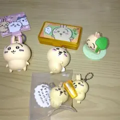 ちいかわ うさぎ マスコット キーホルダー 等☻笑顔はっぴぃ～セットのサムネイル