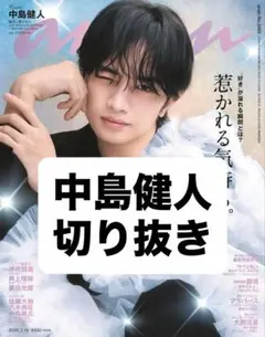 中島健人 切り抜き 表紙付