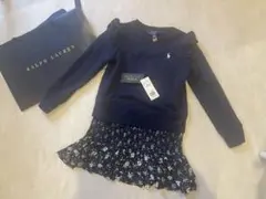 Polo Ralph Lauren ネイビー ワンピース S